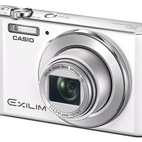 【中古】CASIO デジタルカメラ EXILIM EX-ZS240WE 手ブレに強い光学12倍ズーム シャッターを押すだけでキレイに撮れる