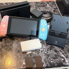 【非純正連射コン】Nintendo Switch 初期型 一式 箱無し