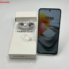 【中古】Nubia S2R 4GB/64GB ホワイト Z6305R 楽天モバイル版SIMフリー 美品