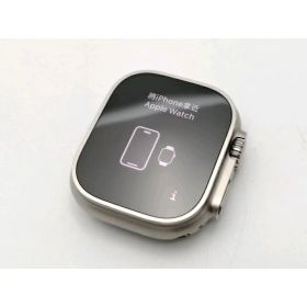 【中古】Apple Apple Watch Ultra2 49mm Cellular チタニウムケース/ブルー/ブラックトレイルループ(M/L) MRF63J/A【ECセンター】保証期間1ヶ月【ランクA】