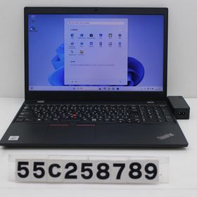 Lenovo ThinkPad L15 Gen1 Core i5 10210U 1.6GHz/8GB/256GB(SSD)/15.6W/FWXGA(1366x768)/Win11 【中古】