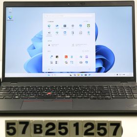 Lenovo ThinkPad L15 Gen3 Core i5 1235U 1.3GHz/8GB/256GB(SSD)/15.6W/FHD(1920x1080)/Win11 【中古】