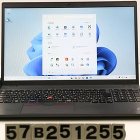 Lenovo ThinkPad L15 Gen3 Core i5 1235U 1.3GHz/8GB/256GB(SSD)/15.6W/FHD(1920x1080)/Win11 【中古】