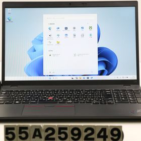 Lenovo ThinkPad L15 Gen3 Core i5 1235U 1.3GHz/8GB/256GB(SSD)/15.6W/FHD(1920x1080)/Win11 【中古】