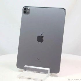 【中古】Apple(アップル) iPad Pro 11インチ 第3世代 128GB スペースグレイ MHQR3J／A Wi-Fi 【258-ud】