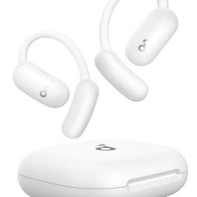 【新品】Anker Soundcore AeroFit 2 パールホワイト (Bluetooth 5.4) オープンイヤー型ワイヤレスイヤホン イヤホン IP55防塵防水規格 最大42時間再生 マルチポイント接続 PSE技術基準適合