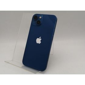 【中古】Apple 国内版 【SIMフリー】 iPhone 13 512GB ブルー MLNT3J/A【なんば】保証期間１ヶ月【ランクC】