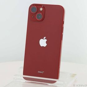 〔中古〕Apple(アップル) iPhone13 256GB プロダクトレッド MLNL3J／A SIMフリー〔276-ud〕