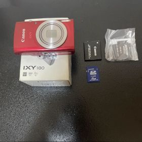 美品 Canon IXY 200 レッド オールドコンデジ/SDカード付