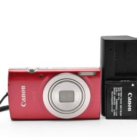 良品★キヤノン IXY 200 レッド★SDカード8GB付 #1435