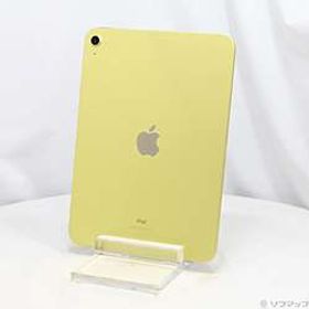 iPad 第10世代 64GB イエロー MPQ23J／A Wi-Fi ［10.9インチ液晶／A14-Bionic］