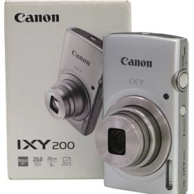 【Canon】キヤノン『IXY 200 / シルバー』IXY200(SL) 2017年2月発売 コンパクトデジタルカメラ 1週間保証【中古】