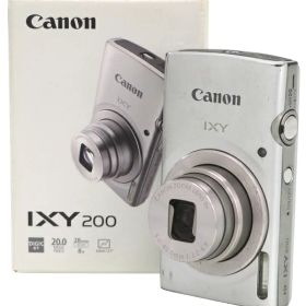 【Canon】キヤノン『IXY 200 / シルバー』IXY200(SL) 2017年2月発売 コンパクトデジタルカメラ 1週間保証【中古】