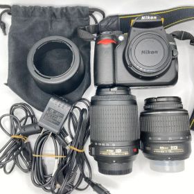 Nikon D5000 ダブルズームキット レンズ2本【3-260】