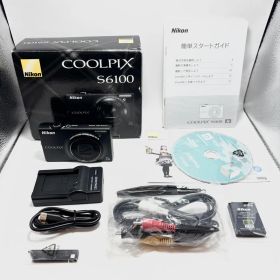 【美品】Nikon COOLPIX S6100 ブラック