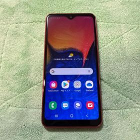 Samsung Galaxy A20 SCV46-j 本体