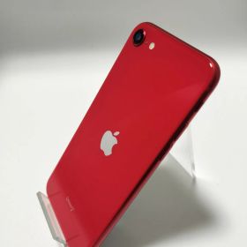 iPhoneSE2 64GB バッテリー92％ SIMフリー 整備保証付き 本体 中古 プロダクトレッド やや傷や汚れあり