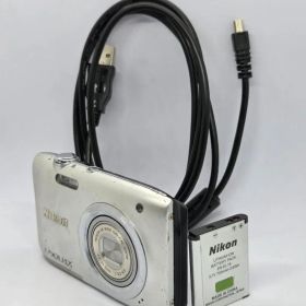 【スマホ転送OK】ニコン Nikon COOLPIX A100 シルバー