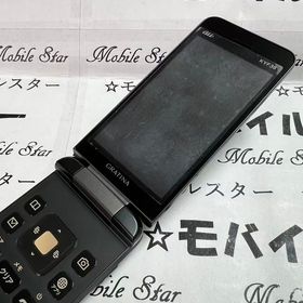 「モバイルスター」美品 SIMフリー GRATINA KYF39 黒