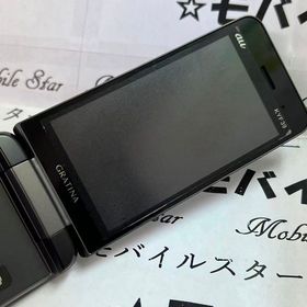 「モバイルスター」美品 SIMフリー GRATINA KYF39 黒