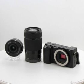 〔中古〕SONY(ソニー) α6400 ILCE-6400Y ダブルズームレンズキット ブラック〔352-ud〕
