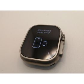 【中古】Apple Apple Watch Ultra 49mm Cellular チタニウムケース/ブルー/グレイトレイルループ M&amp;L MQFV3J/A【大須2】保証期間１ヶ月【ランクB】