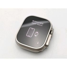 【中古】Apple Apple Watch Ultra2 49mm Cellular チタニウムケース/ブルー/ブラックトレイルループ(M/L) MRF63J/A【ECセンター】保証期間１ヶ月【ランクA】