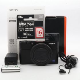 【SDカード付】SONY Cyber-shot RX100VI DSC RX100M6〔コンパクトデジタルカメラ〕