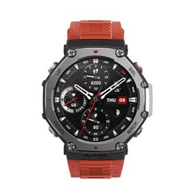 Amazfit T-Rex 3 48mm スマートウォッチ ラバ（赤）