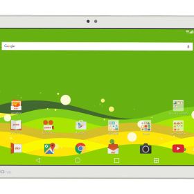 【中古】【非常に良い】LG(エルジー) Qua tab PZ 16GB ホワイト LGT32 au