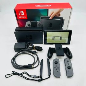Nintendo Switch 本体 (ニンテンドースイッチ) 【Joy-Con (L) / (R) グレー】