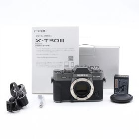 FUJIFILM X-T30 III ボディ チャコールシルバー