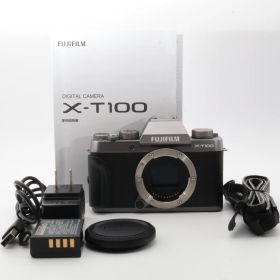 FUJIFILM X-T100 ダークシルバー ボディ〔FUJIFILM Xマウント〕