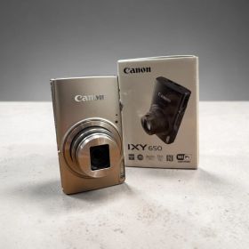 Canon IXY 650 コンパクトデジタルカメラ シルバー