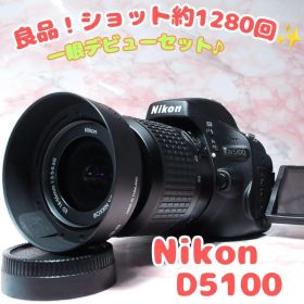 ✨Nikon D5100✨ショット極少 高画質 バリアングル液晶 一眼レフ