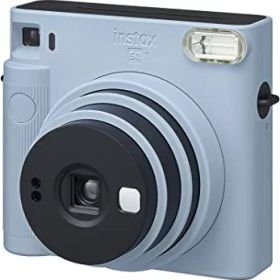 【中古】FUJIFILM インスタントカメラチェキスクエアinstax SQUARE SQ1 グレイシャーブルー INS SQ 1 BLUE