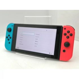 【中古】Nintendo Switch 本体 Joy-Con(L) ネオンブルー/(R) ネオンレッド HAD-S-KABAA 【2019年8月】【千葉】保証期間1ヶ月【ランクB】