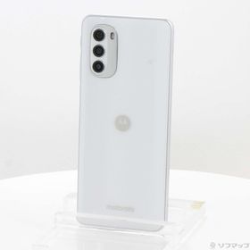 (中古)Motorola moto g52j 5G II 128GB パールホワイト PATM0005JP SIMフリー(344-ud)