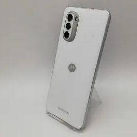 【中古】MOTOROLA 国内版 【SIMフリー】 moto g52j 5G II パールホワイト 8GB 128GB PATM0005JP【鹿児島中町】保証期間１ヶ月【ランクB】