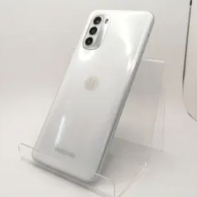 【中古】MOTOROLA 国内版 【SIMフリー】 moto g52j 5G II パールホワイト 8GB 128GB PATM0005JP【川崎駅前】保証期間１ヶ月【ランクC】