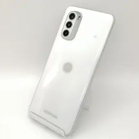 【中古】MOTOROLA 国内版 【SIMフリー】 moto g52j 5G パールホワイト 6GB 128GB PATM0001JP【三宮センター】保証期間１ヶ月【ランクB】