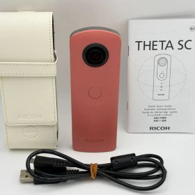 【良品/オマケ付】RICOH THETA SC ピンク リコー シータ 360度カメラ