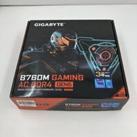 中古 GIGABYTE B760M GAMING AC DDR4 GEN5 3410016348 状態： B:良品