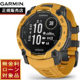 【店内ポイント最大51倍！本日限定！】【無金利ローン】ガーミン GARMIN Instinct 3 Dual Power 50mm インスティンクト3 デュアルパワー GPS スマートウォッチ アウトドア 腕時計 010-02935-32 Sunburst【2026 新作】