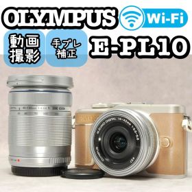OLYMPUS PEN E-PL10 ❤️動作確認済 スマホ転送 ブラウン カメラ