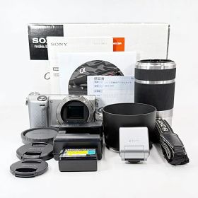 【美品】ソニー α NEX-5R ダブルズームレンズキット ミラーレス カメラ