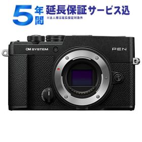 【5年間延長保証込】OM SYSTEM オーエムシステム 納期11月以降 PEN ボディー BLK ブラック ミラーレス一眼カメラ