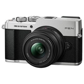 【予約商品】[新品]OM SYSTEM オーエムシステム PEN 14-42mm F3.5-5.6 III レンズキット シルバー【2026年10月下旬発売予定】※発売日以降のお届け