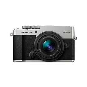 オーエムシステム (OM SYSTEM) ミラーレス一眼 PEN 14-42mm F3.5-5.6 III レンズキット シルバー ＜発売日以降のお届け＞