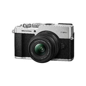【長期保証付】OM SYSTEM PEN 14-42mm F3.5-5.6 III レンズキット シルバー ミラーレス一眼カメラ PEN LKIT SLV